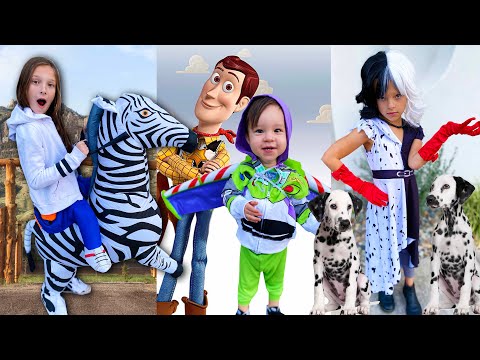 TOY STORY + CRUELLA DE VIL HALLOWEEN SPECIAL! The Johnson Fam 2021