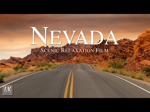 Nevada 4K Scenic Relaxation Film | Las Vegas Drone Video | Explore Nevada #Nevada4K #LasVegas4K