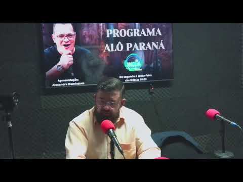 Programa Alô Paraná - Alexandre Domingues entrevista Coronel Daranny Advogado e Professor.