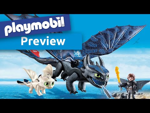 Preview : Playmobil 70037 - Dragons Ohnezahn und Hicks Spielset