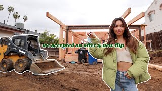We ACCEPTED An Offer On The House! + Touring A New House Flip??