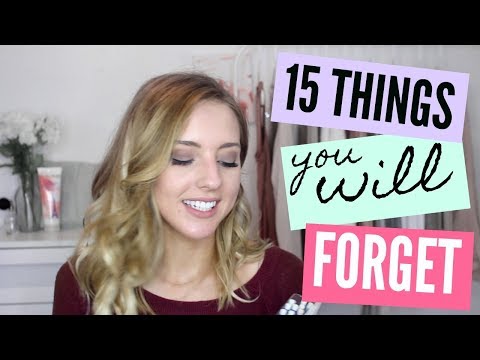 15 things you WILL forget to bring to COLLEGE