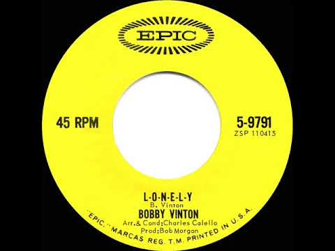 1965 HITS ARCHIVE: L-O-N-E-L-Y - Bobby Vinton (mono 45)