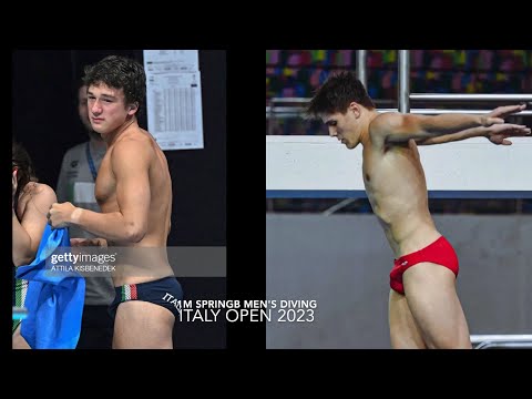 1m SpringB Diving Men's Finals | Italian Open Dive | 22.4.2023