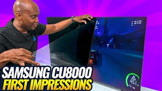 Samsung CU8000 Unboxing And Impressions | Crystal UHD 4K Television - HDR