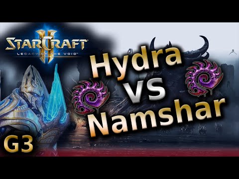 LotV tournament - Hydra (Z) vs Namshar (Z) - G3 on Prion Terraces - Starcraft 2 Legacy of the Void