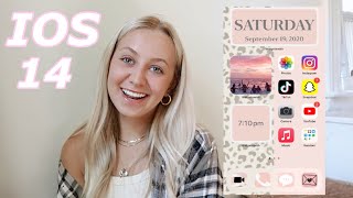 *IOS 14* iphone customization + organization tips/tricks! MUST DO!