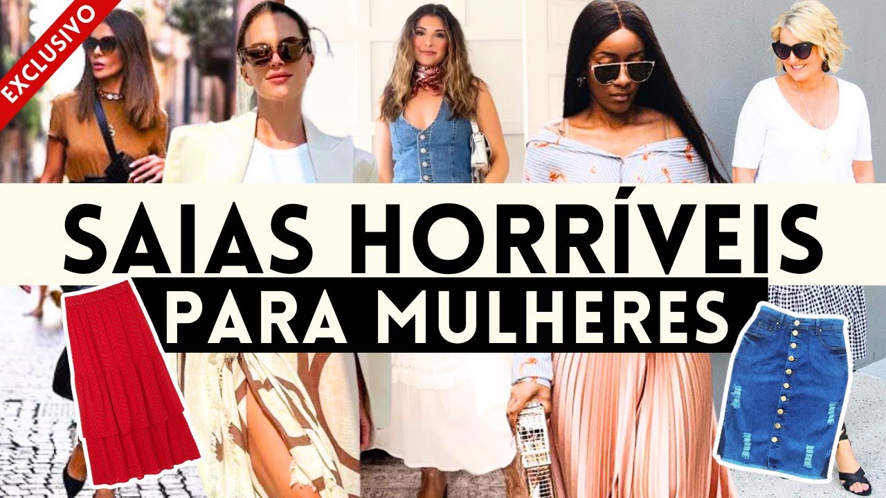 🔴SAIAS que são HORRÍVEIS para QUALQUER MULHER!