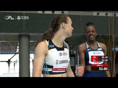 Hallen SM 2022 - Frauen 400m Finale