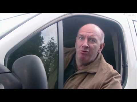 Right in the middle of the fucking road!