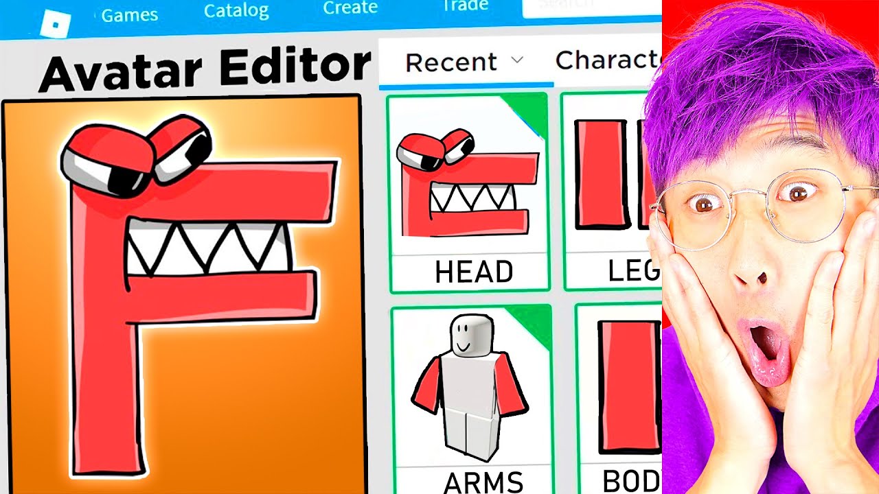 Making *ALPHABET LORE* A ROBLOX ACCOUNT!? (WE GOT HACKED!)