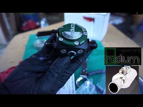 Radium Engineering Fuel Pulse Damper and Verex Muffler Review