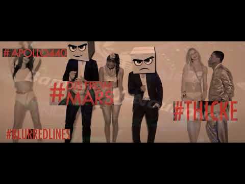 Robin Thicke vs Apollo 440 - Who Can't Stop The Blurred Lines (Djs From Mars Megamashup)