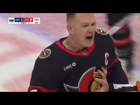 Brady Tkachuk Not Happy With Logan Stanley
