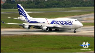 AEROPORTO DE GUARULHOS  AGITADO COM VÁRIOS POUSOS  E DECOLAGENS BELÍSSIMAS DOMINANDO TODA PISTA ✔
