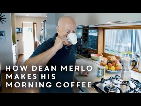 Como Dean Merlo faz seu café da manhã
