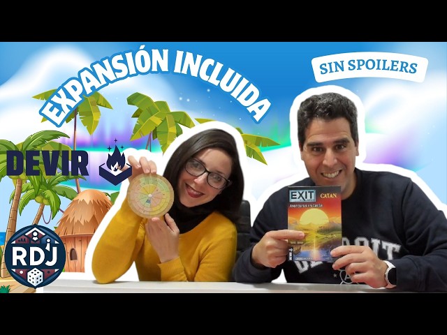 Vídeo relacionado con Devir - Exit: Aventuras en Catán | Juego de Escape Cooperativo de Mesa de Misterio y Aventura, Escape Room en Casa, Puzzle y Deducción Familiar, 45-90 min, +10 Años, Versión Española (BGEXIT26ES)
