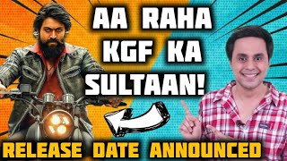 KGF 2 Release Date Announced | Yash | Sanjay Dutt | RJ Raunak | Baua