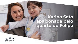 QUARTO INFANTIL DO FELIPE: KARINA SATO SE SURPREENDE COM NOVA DECORAÇÃO!