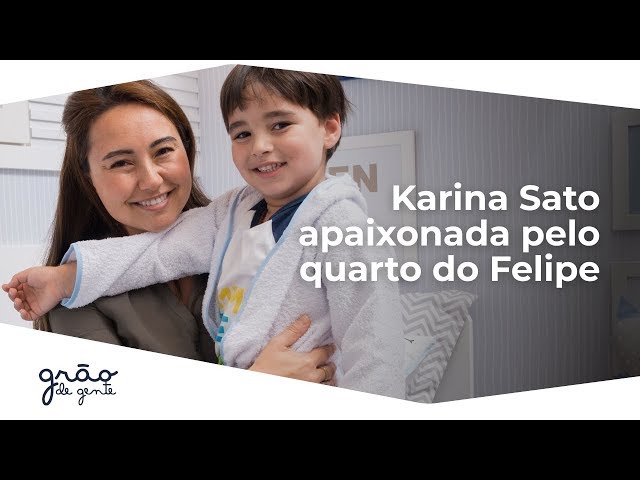 QUARTO INFANTIL DO FELIPE: KARINA SATO SE SURPREENDE COM NOVA DECORAÇÃO!