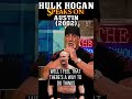 Hulk Hogan on Stone Cold Steve Austin Walking Out (2002) #shorts