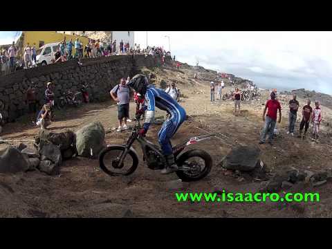II Moto Trial Santa Lucía en El Puertillo de Arucas, Gran Canaria. ISAACRO HD 1080.