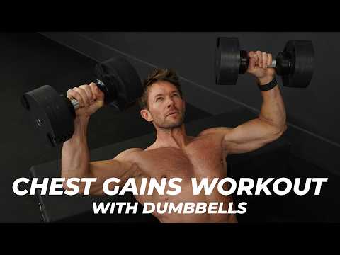 The Best Dumbbell Chest Workout for Building Muscle At Home