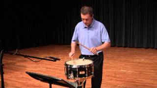 Dynasty Artist Brian Zator - 2011 Texas All State Music - Snare Performance