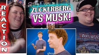 Elon Musk vs Mark Zuckerberg - Epic Rap Battles of History. REACTION!! 🔥