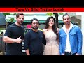 John Abraham, Harshvardhan Rane  and Sonia Rathee at Tara Vs Bilal Trailer Lunch | BiscootTv
