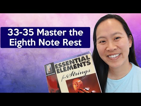 33-35 Master the Eighth Note Rest from Essential Elements Book 2