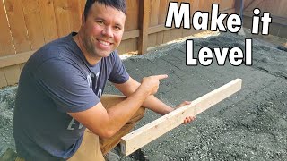 How to Level Gravel