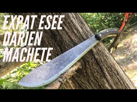 New ESEE | Expat Darien Machete: SUPER Comfortable Handle for Tasks in the Outdoors