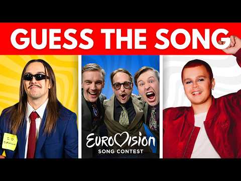 Guess the Song Eurovision Song Contest 2025 🎤🌍 | All 37 Songs | ESC Quiz