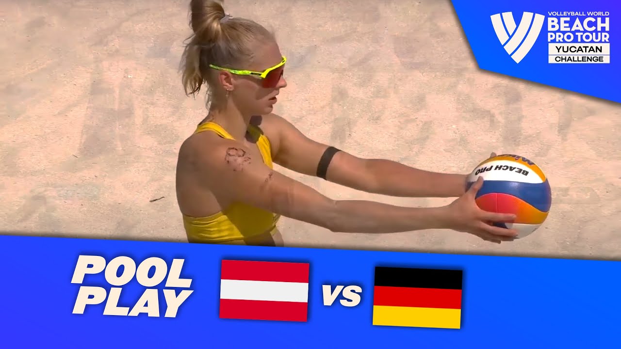 Klinger D./Klinger R vs. Bock/Lippmann - Pool Play Highlights | Yucatan 2025 #BeachProTour