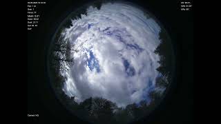 2026-05-02 All sky camera capture from Poiana Rusca Mountains, Romania