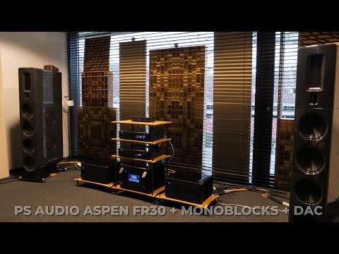 Audio Video Show Warsaw 2023 - PS AUDIO ASPEN FR30 + MONOBLOCK + PRE + DAC
