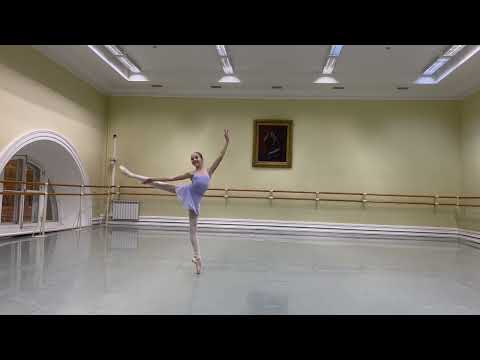 Rehearsal for Romantic Girl variation. Natasha Furman.