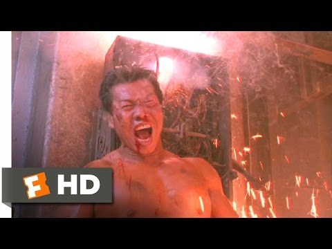 Double Impact (7/9) Movie CLIP - Bad Moon Frying (1991) HD