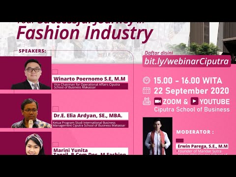 , title : 'How to Start Your Successful Journey in Fashion Industry - Ciputra School Of Business Makassar'