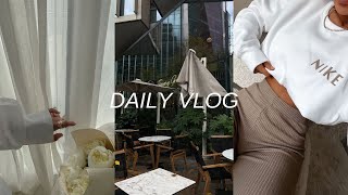 VLOG: mini grocery haul, gymshark sale picks + candle shopping