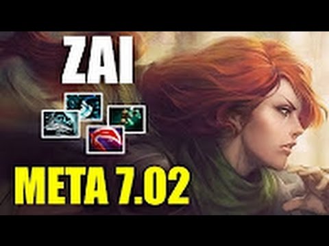Windranger Shiva Guard Build Meta by Zai 7.02 - Epic Gameplay ¦ Dota 2