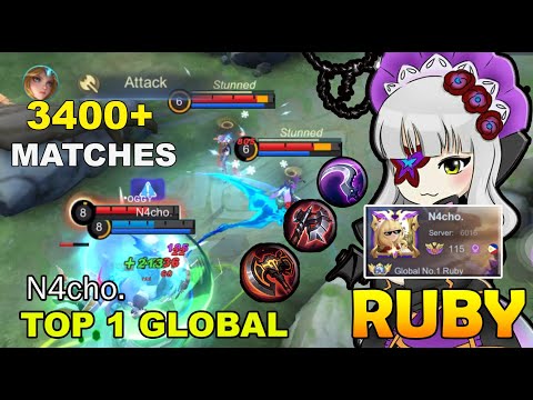 NEW BUFF!! Ruby🔥 Aggressive Play - Top 1 Global Ruby by N4cho. /MOBILE LEGEND BANG BANG.