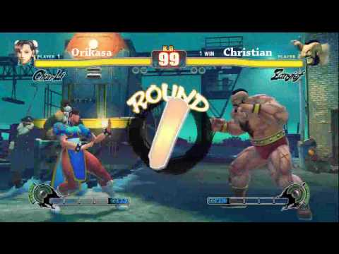 UBC Overture 5 - Orikasa (Chun) vs Christian (Zangief)
