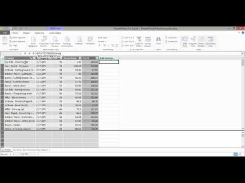 How to Enable the PowerPivot Add in in Excel 2013