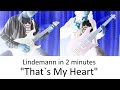 2) Lindemann - That's My Heart (Guitar & Bass ...