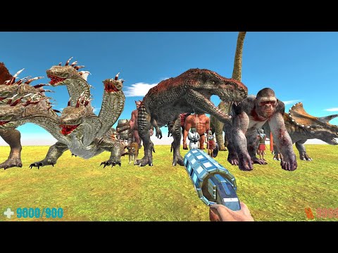 Pulse Blaster vs All Units. Animal Revolt Battle Simulator