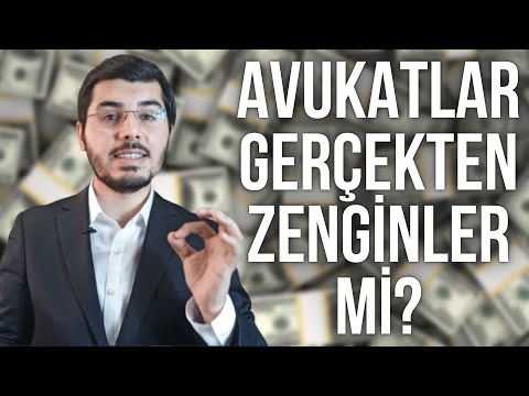 Avukatlar Ne Kadar Kazanır? Avukatlar Gerçekten Zengin Midir? Stajyer Avukatlar Ne kadar Maaş Alır?