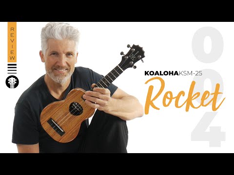 Limited Edition KoAloha Silver Anniversary KSM 25 "Rocket" | Soprano Ukulele Review