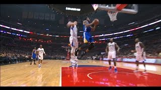 Andre Iguodala Shows Off His Moves Midair For the Slam In L.A. | 12.07.16 by NBA